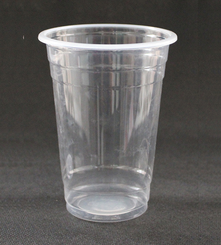 16 oz 500ml plastic cup 95mm caliber disposable pp plastic cold drinking cup