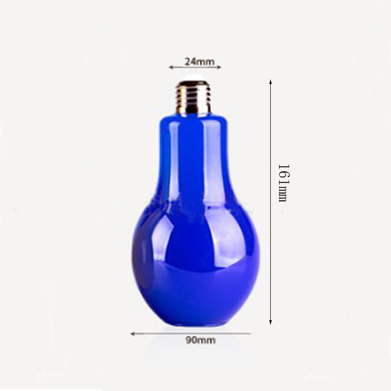 PET plastic bulb bottle juice drink milk tea clear big belly bottle